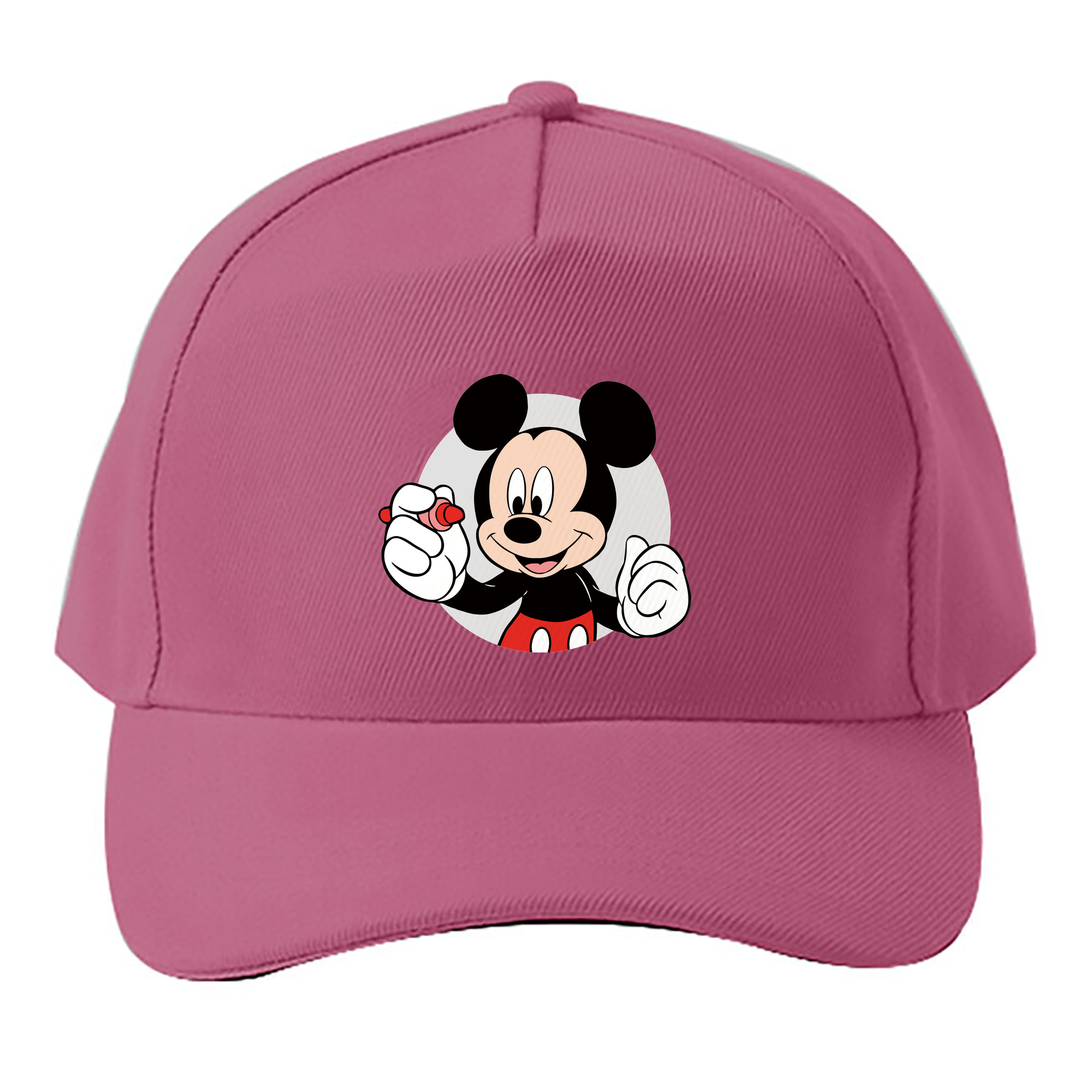 （画像用） ミッキーマウス Mickey Mouse ベースボールキャップ 綿100％ 男女兼用 帽子 スポーツ